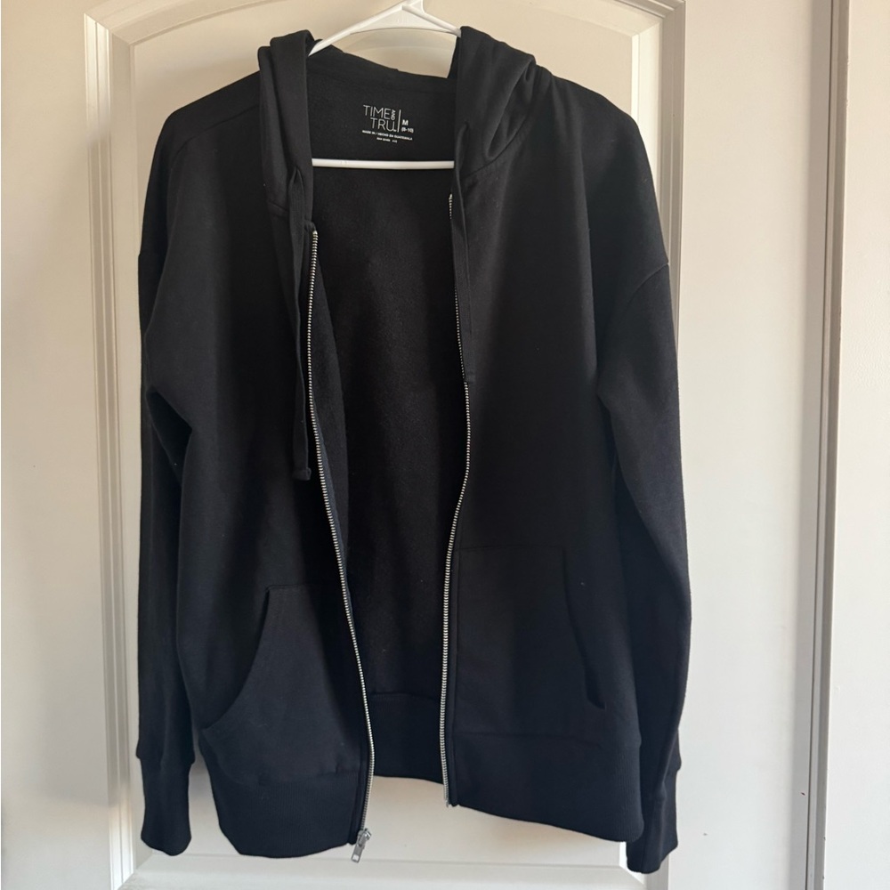 Classic Black zip up